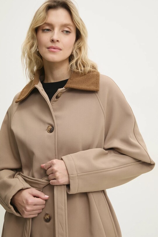 Пальто Answear.LAB коричневий LD2210.hlk