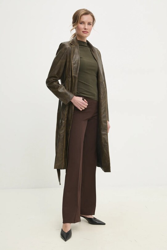 Answear Lab palton 3470.z.flk verde WW25