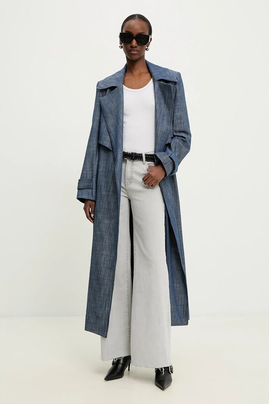 Answear Lab trenci din denim CO68548.IKK albastru WW25