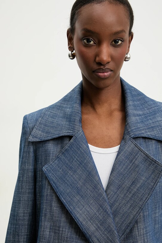 Answear Lab trenci din denim albastru CO68548.IKK