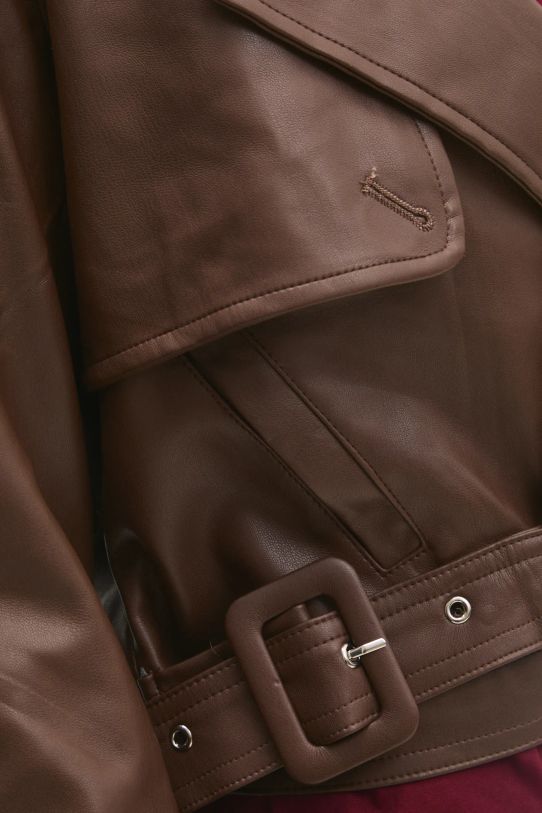 Answear.LAB kurtka b9665vr.ims brązowy