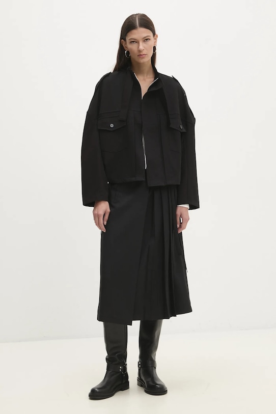 Answear Lab kurtka b9232.ims czarny WW25