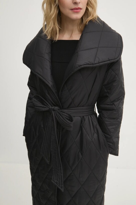 Jakna Answear.LAB 3388.ilk crna WW25