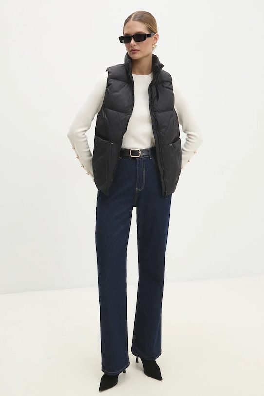 Елек Answear.LAB 4501.ilk черен WW25