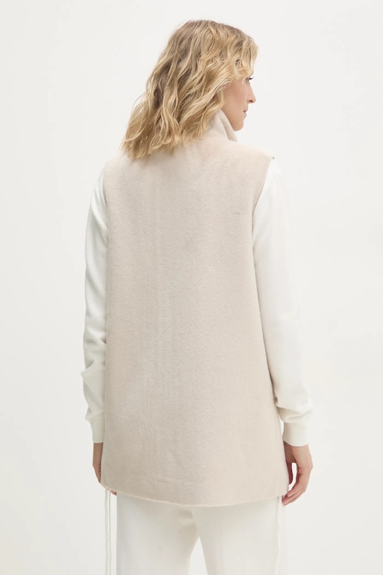 Odzież Answear.LAB bezrękawnik h709.ilk beżowy