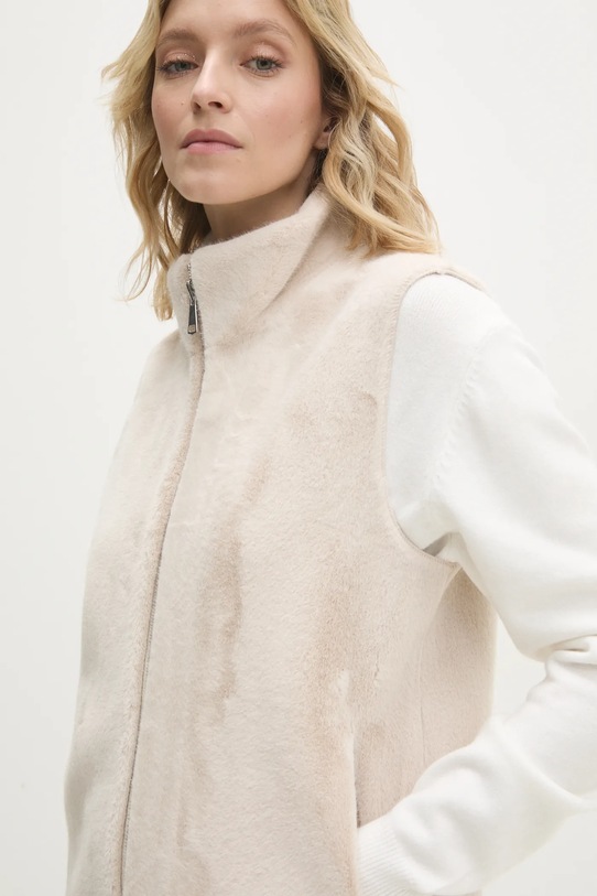 Answear.LAB bezrękawnik beżowy h709.ilk