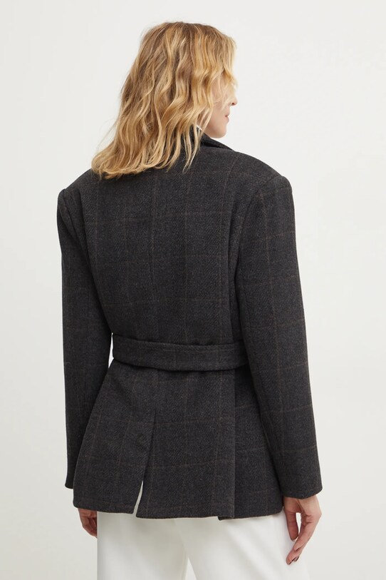 Answear Lab cappotto in lana nero 38028.ios