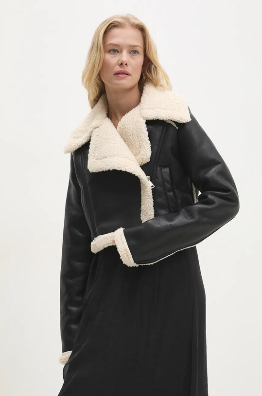 Куртка Answear.LAB чорний sq031.5.fos
