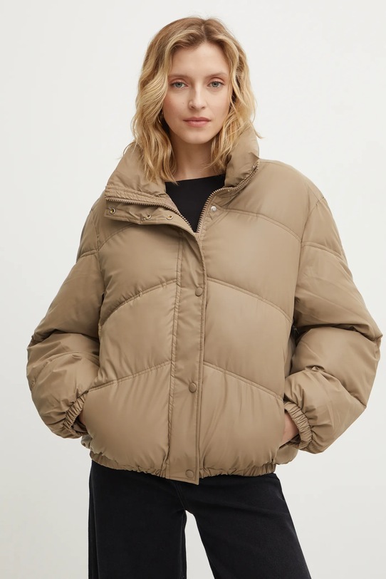 Куртка Answear.LAB з підкладкою бежевий 8716.fos