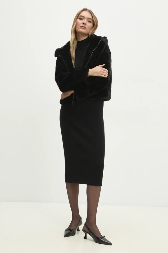 Jakna Answear.LAB 3065.fms crna WW25