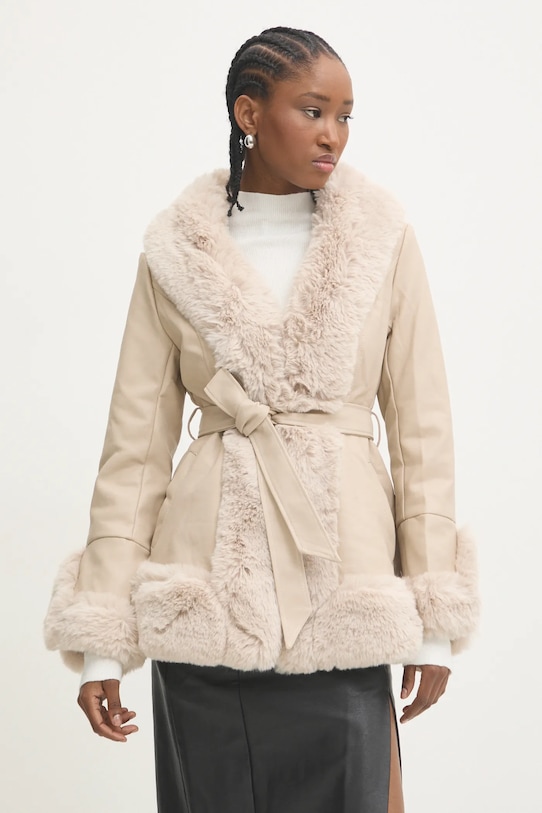 Answear Lab kurtka 16057.FLK beżowy WW25