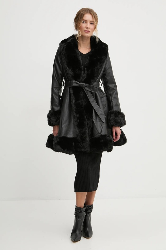 Answear Lab geaca 16057.FLK negru WW25
