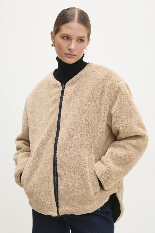 Oboustranná bunda Answear.LAB cv139.fos černá WW25