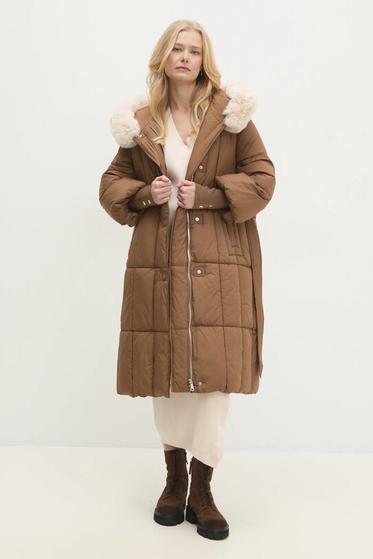 Bunda Answear Lab TR8686.hos hnedá WW25
