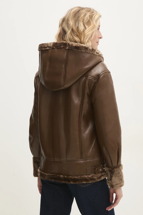 Oblečenie Bunda Answear.LAB SHENG.HWK hnedá