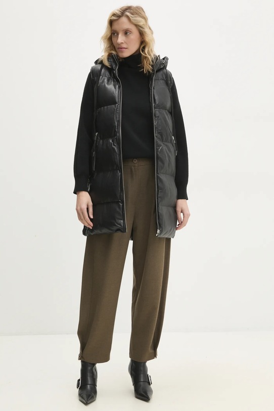 Αμάνικο μπουφάν Answear.LAB H2484.hms μαύρο WW25