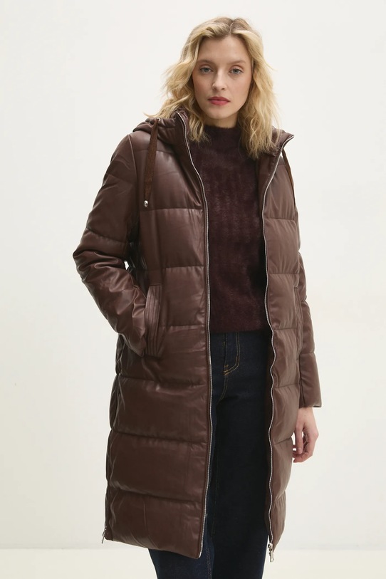 Bunda Answear.LAB hnědá DA0747.HWK