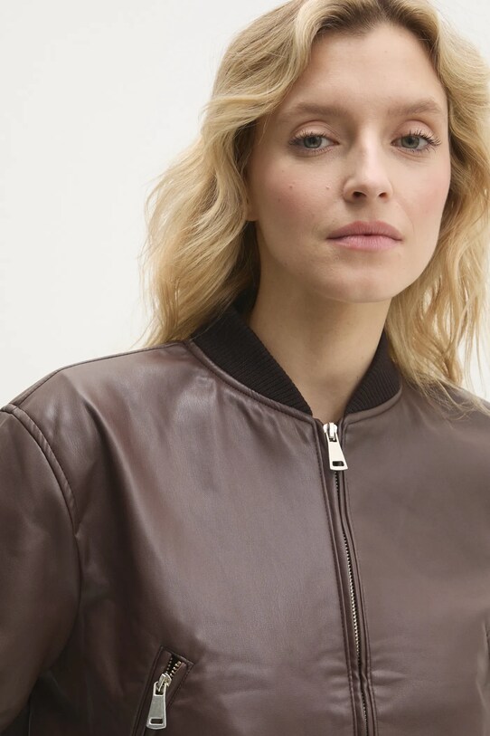 Answear Lab geaca bomber maro 230137.tos