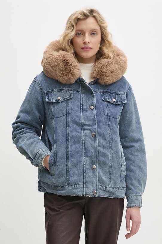 Answear Lab giacca reversibile denim blu TR8571.HWK