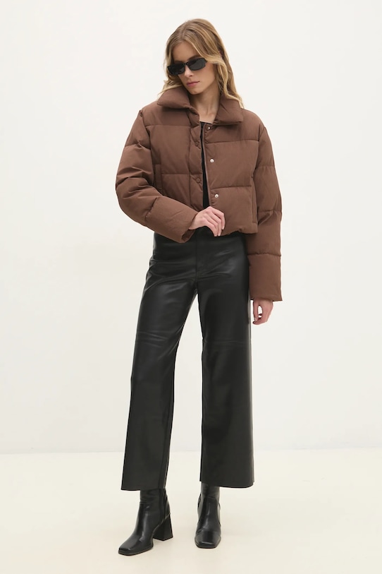 Answear Lab geaca YR002.HWK maro WW25