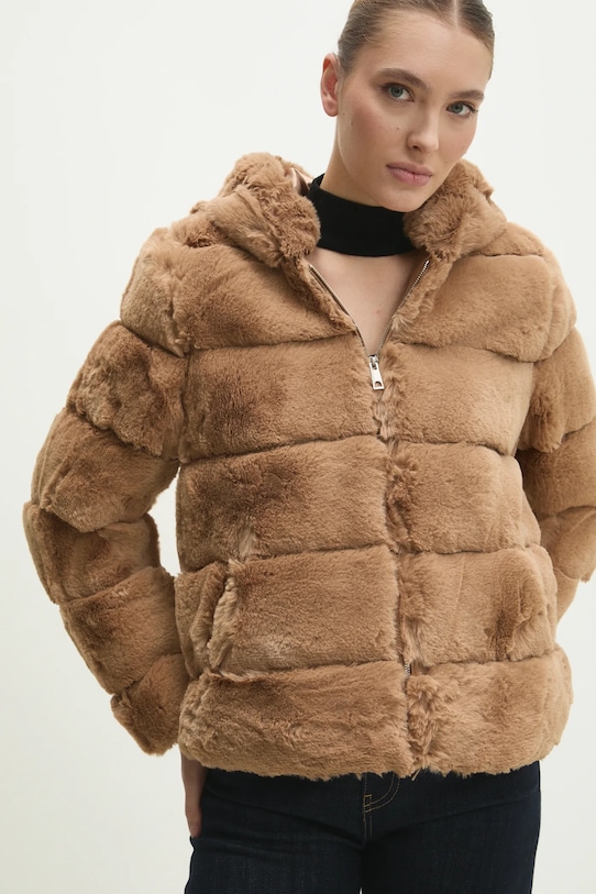 Jakna Answear.LAB bež mis.01