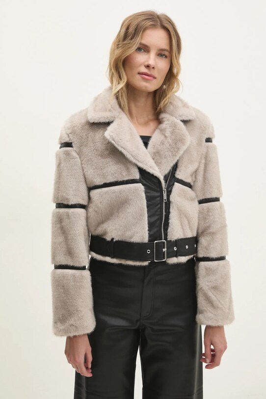 Куртка Answear.LAB без капюшона серый mis.02