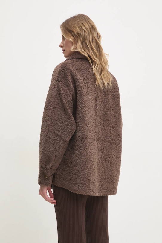 Oblečení Košilová bunda Answear.LAB PK9221.ims hnědá