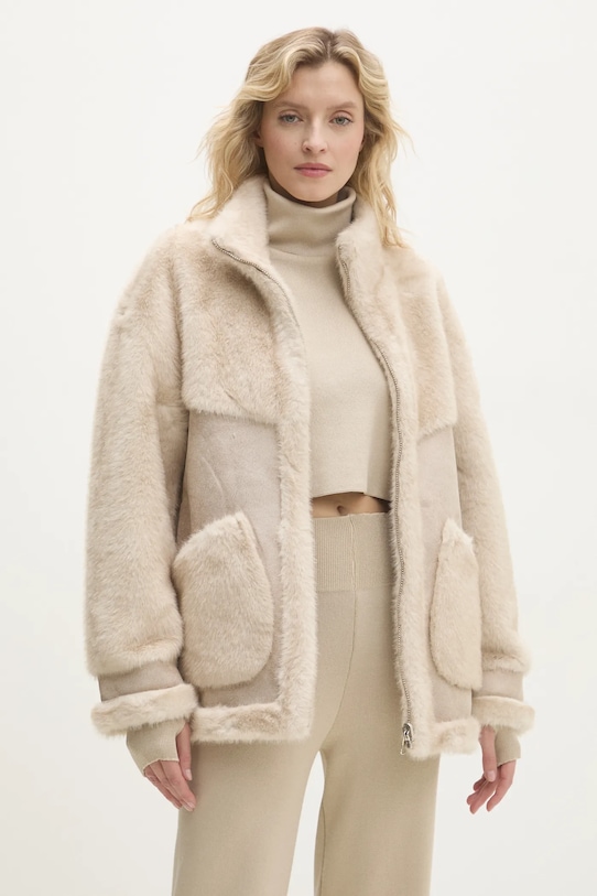 Dvostrana jakna Answear.LAB bež H911.ims