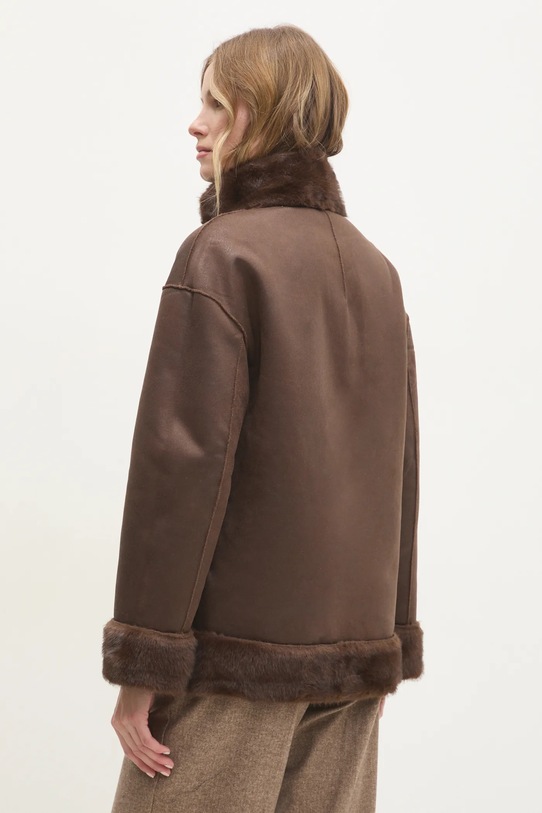 Dvostrana jakna Answear.LAB H911.ims smeđa