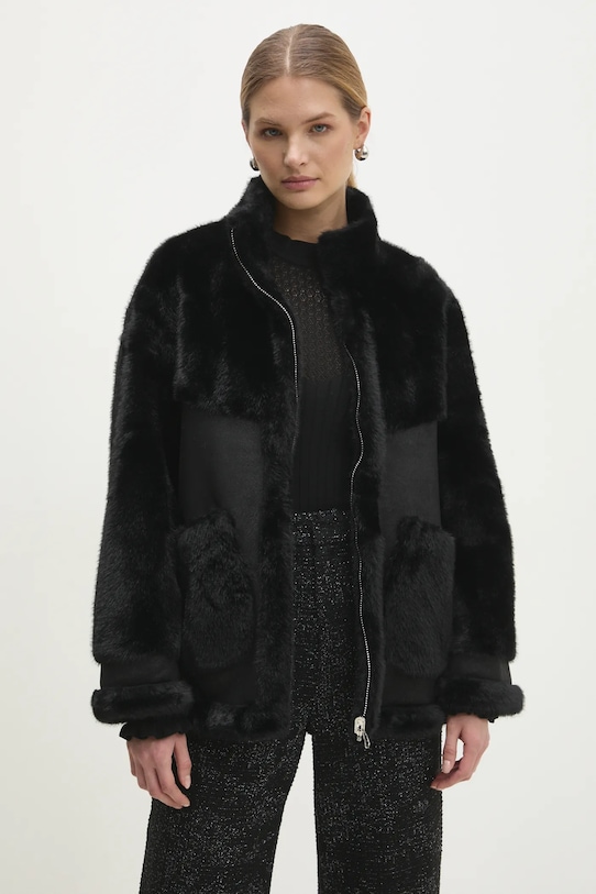 Dvostrana jakna Answear.LAB bez tople podstave crna H911.ims