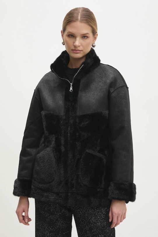 Dvostrana jakna Answear.LAB H911.ims crna WW25