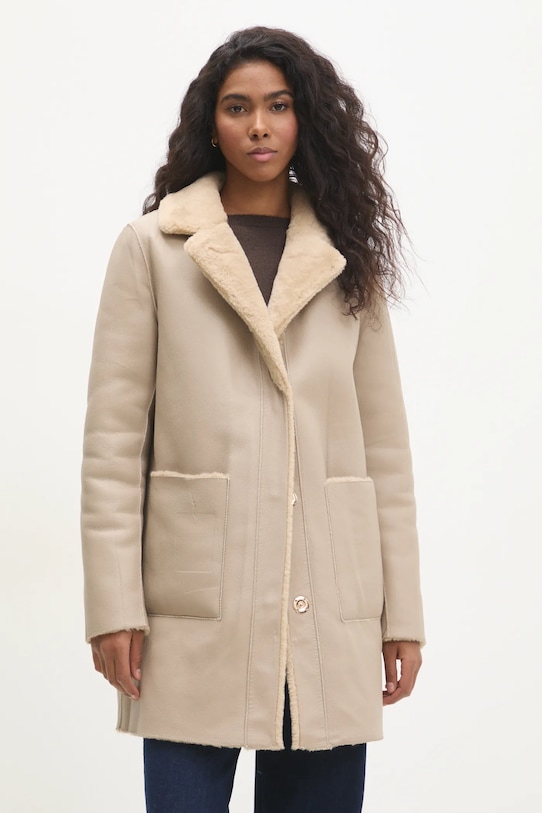 Oblečenie Kabát Answear.LAB 6871.ims béžová