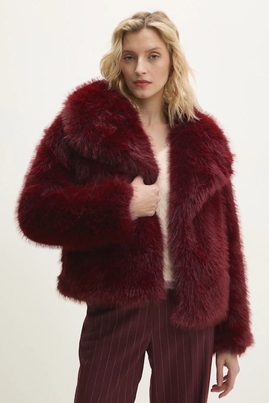 Μπουφάν Answear.LAB μπορντό p519.ilk