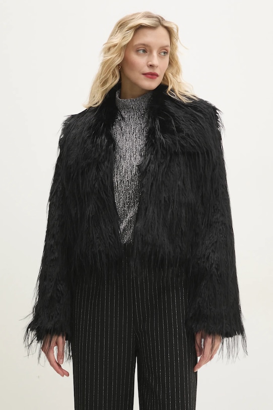 Answear Lab geaca cu captuseala negru p390.ilk