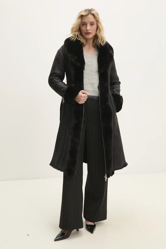 Answear Lab palton tr8575.ilk negru WW25