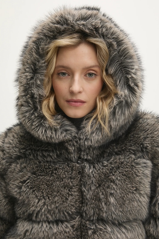 Bunda Answear.LAB sivá va8013.ilk