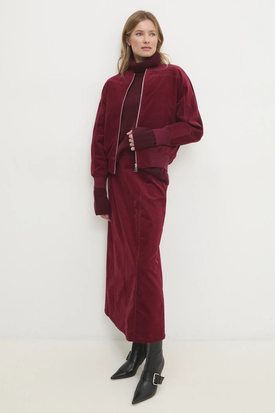 Bomber bunda Answear.LAB eco012.ILK červená WW25