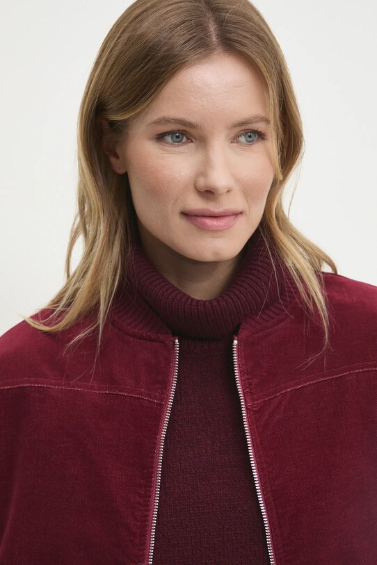 Answear.LAB kurtka bomber czerwony eco012.ILK
