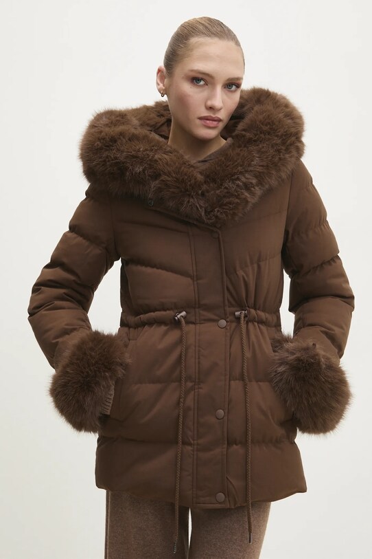 Answear Lab giacca foderato marrone fc7589.fos