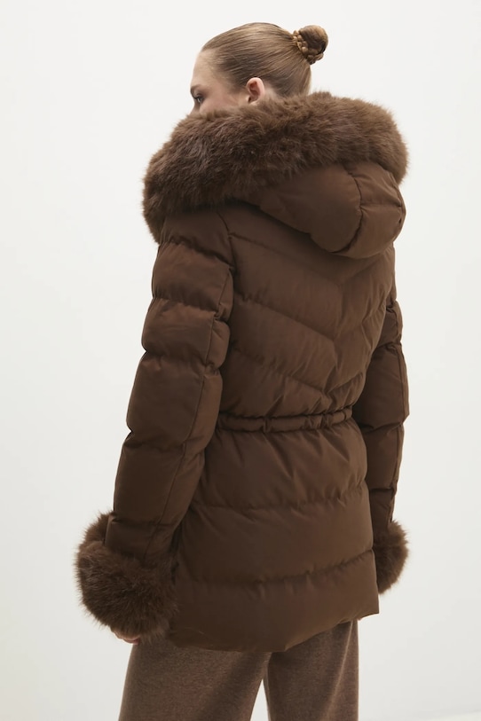 Îmbrăcăminte Answear Lab geaca fc7589.fos maro