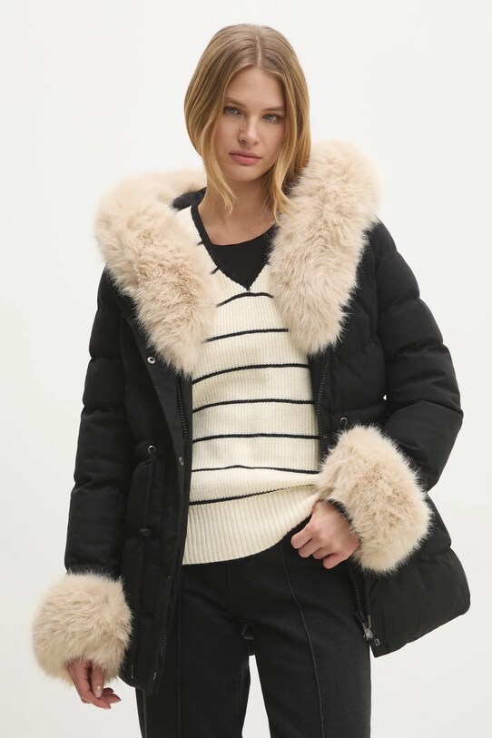 Answear.LAB kurtka czarny fc7589.fos