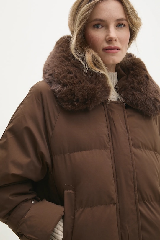 Answear.LAB kurtka brązowy AD6069.fos