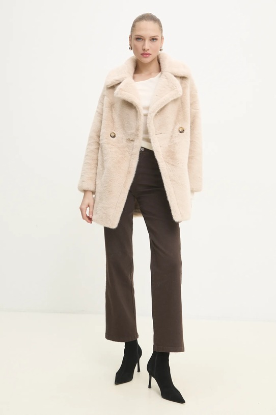 Kabát Answear.LAB 4206.1.flk béžová WW25