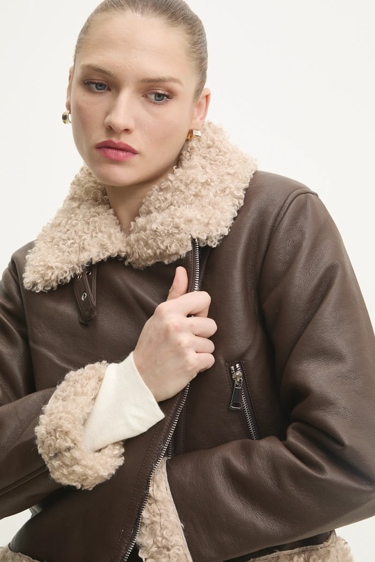 Jakna Answear.LAB smeđa 16154.ilk