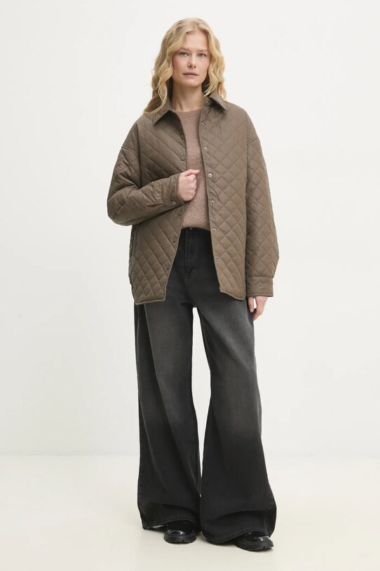Answear Lab geaca 8741.flk maro WW25