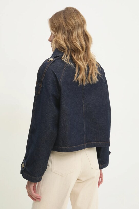 Answear Lab geaca jeans bleumarin sng.91.tos