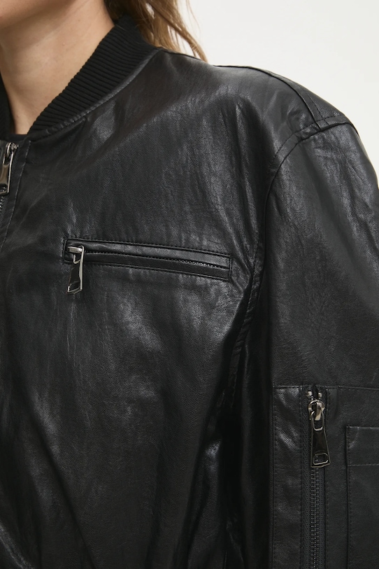 Answear Lab geaca LC240206.hos negru