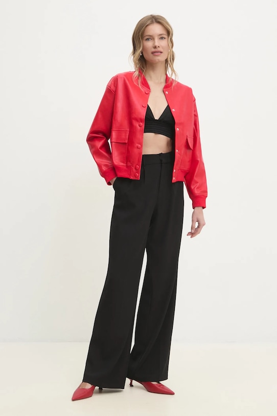 Answear.LAB kurtka bomber LR2756.HKK czerwony WW25