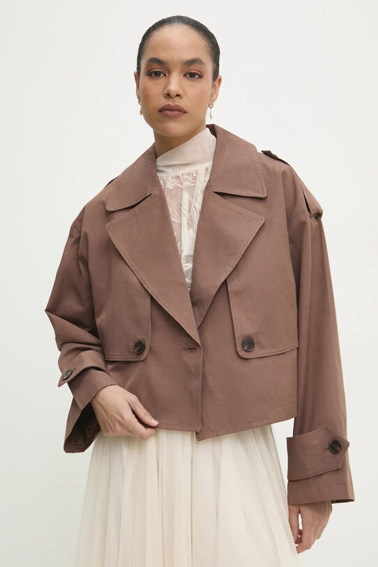 Answear Lab trench marrone 9328.ILK