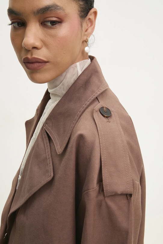 Answear.LAB trencz 9328.ILK brązowy